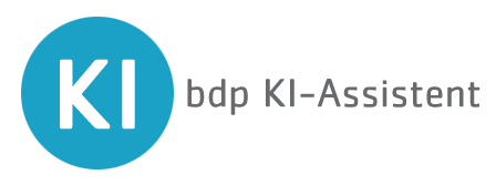 Logo bdp KI-Assitent